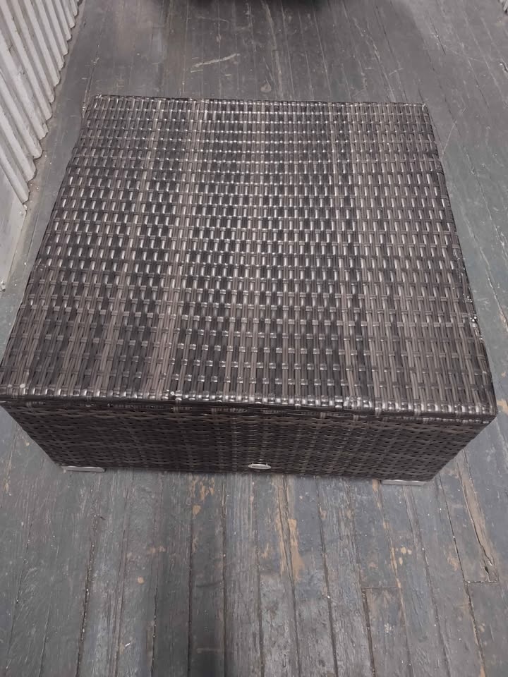 Outsunny Wicker Table 26 1/2 x 13 - photo 2