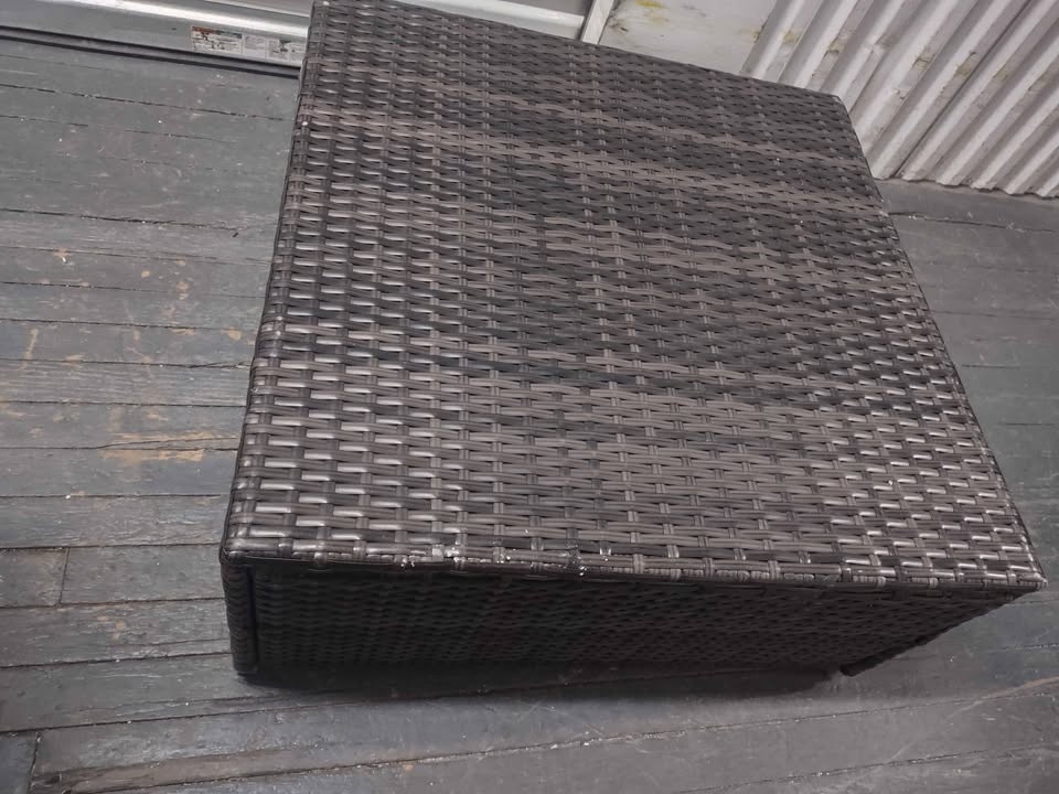 Outsunny Wicker Table 26 1/2 x 13 - photo 4