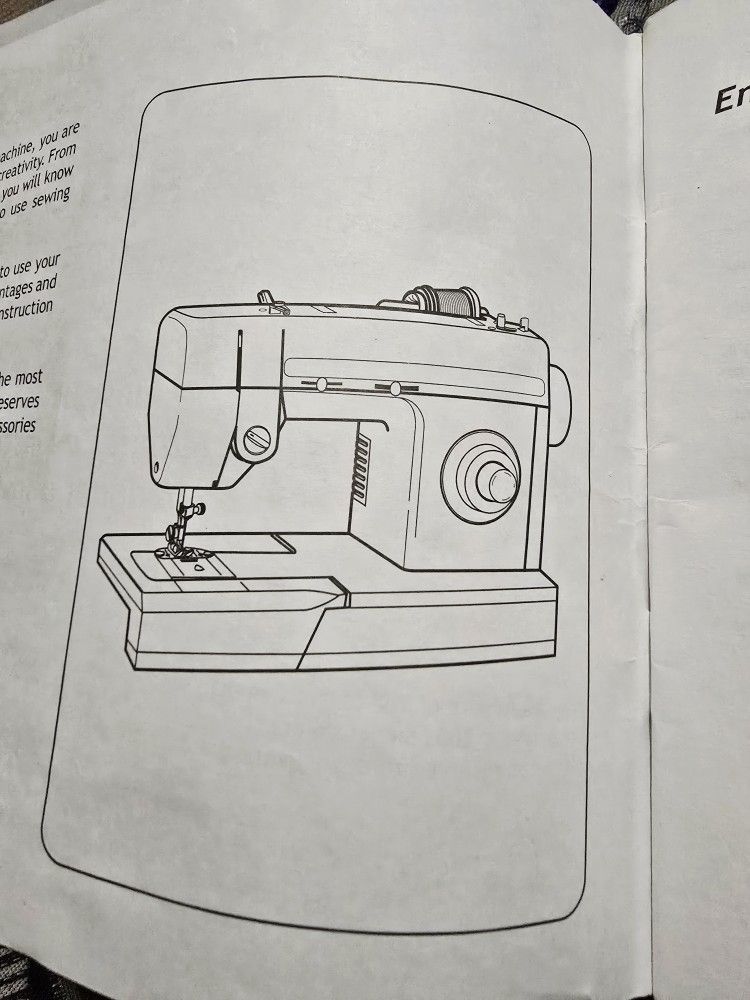 🏆 Singer 2517 Sewing Machine Instruction Book Manual - photo 2