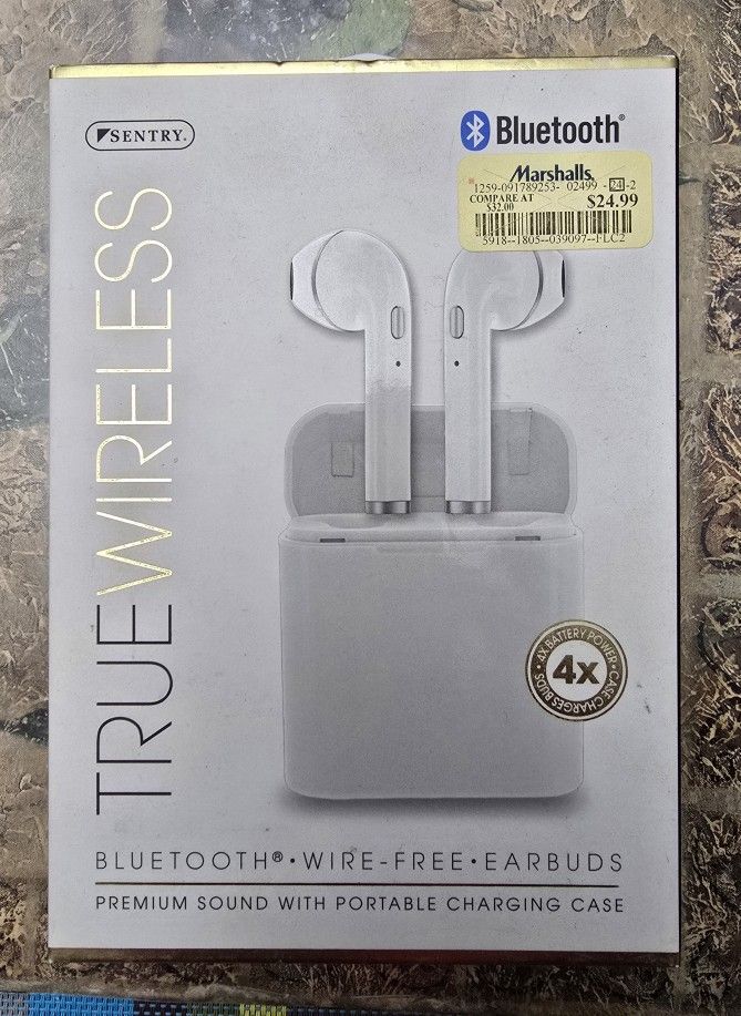 🏆 Sentry True Wireless Bluetooth Earbuds (BT989) For Parts
