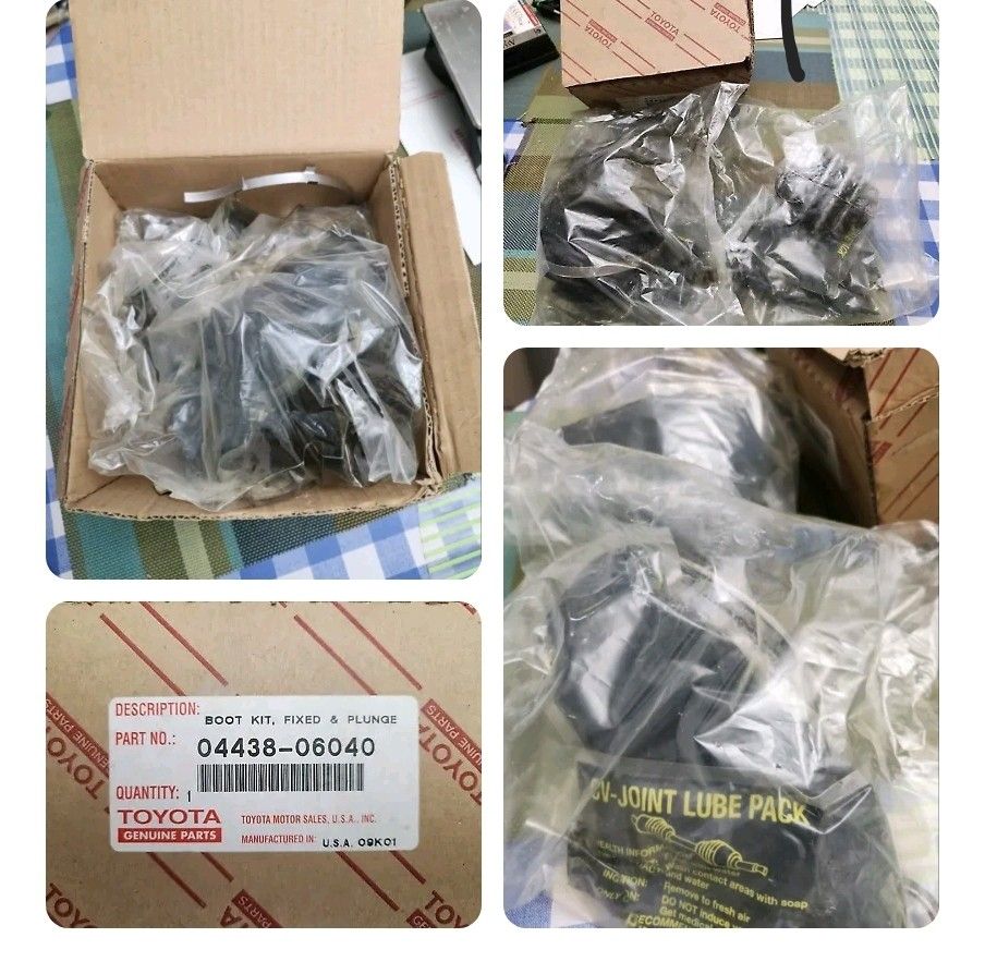 🏆 Toyota Boot Kit, Fixed & Plunge Part No. 04 - photo 2