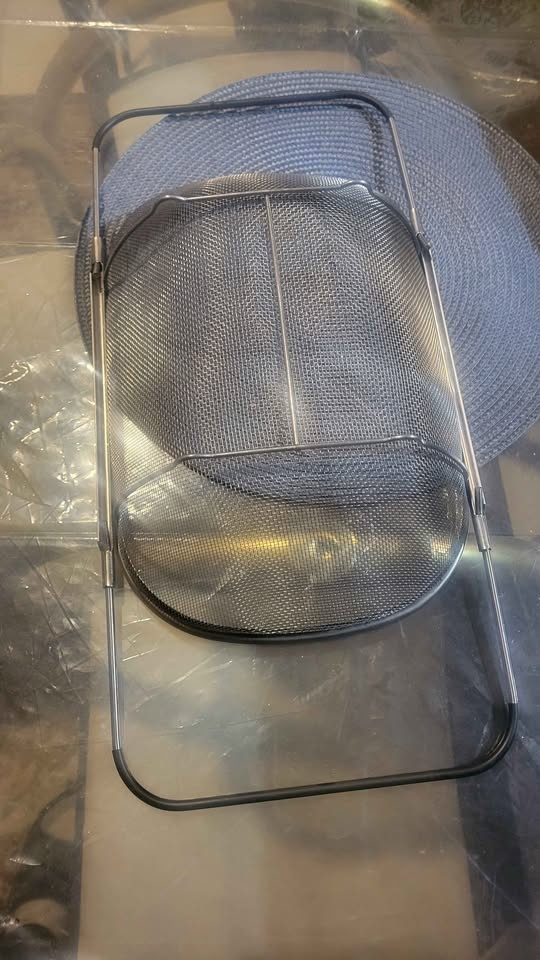 🏆IKEA Colander, stainless steel/black - photo 2