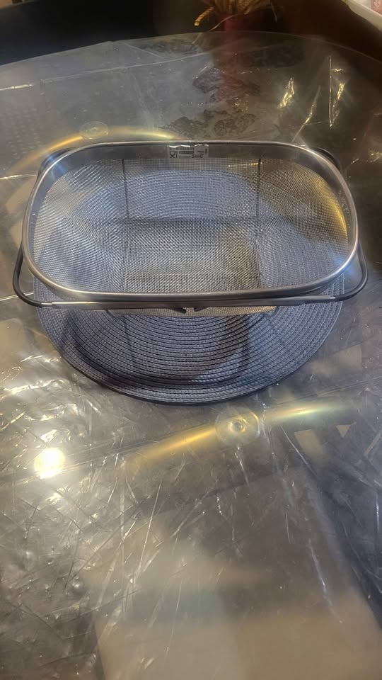 🏆IKEA Colander, stainless steel/black - photo 4