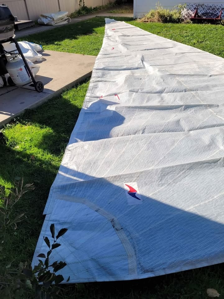 Tartan 10, T10 used jib sail - photo 2