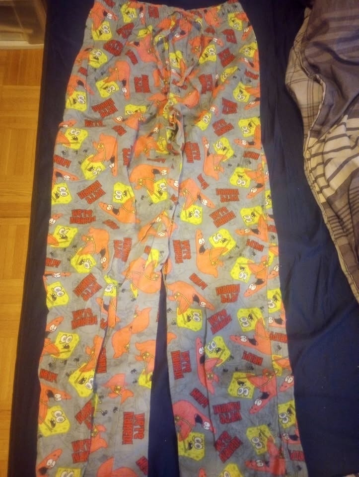 SpongeBob SquarePants Pajama Pants | Size S | We're Naked Print