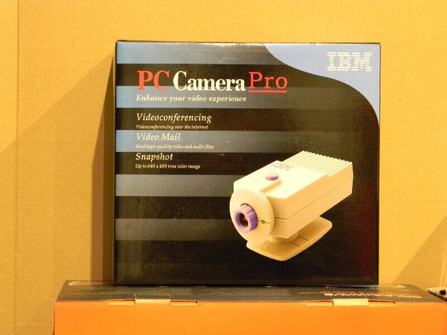 RARE RETRO IBM VIDEO CONFERENCING PC CAMERA 🏆