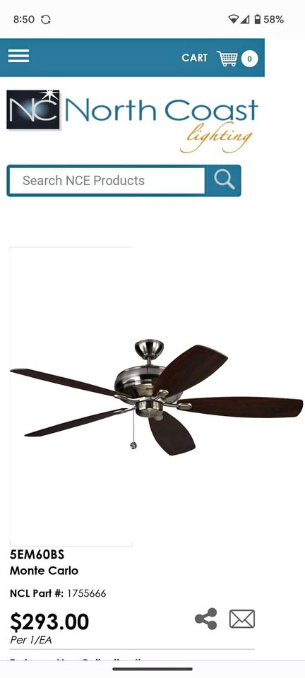 NEW Ceiling fan🥕