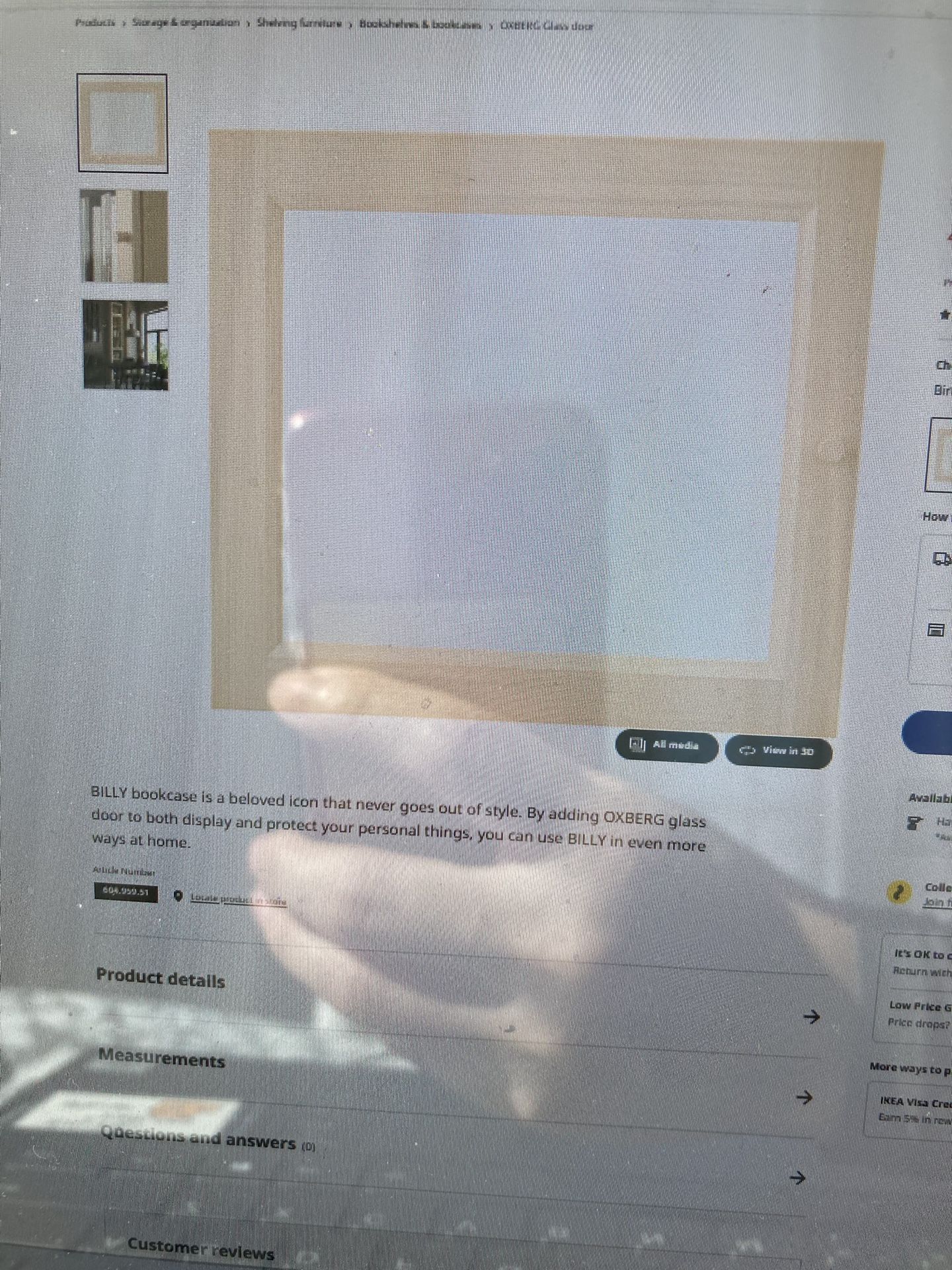 IKEA BILLY Bookcase with Doors and Extension Units - photo 5