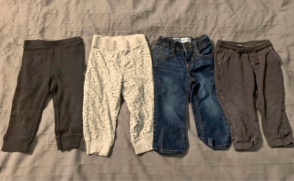 4 Pants - 18-24 Months