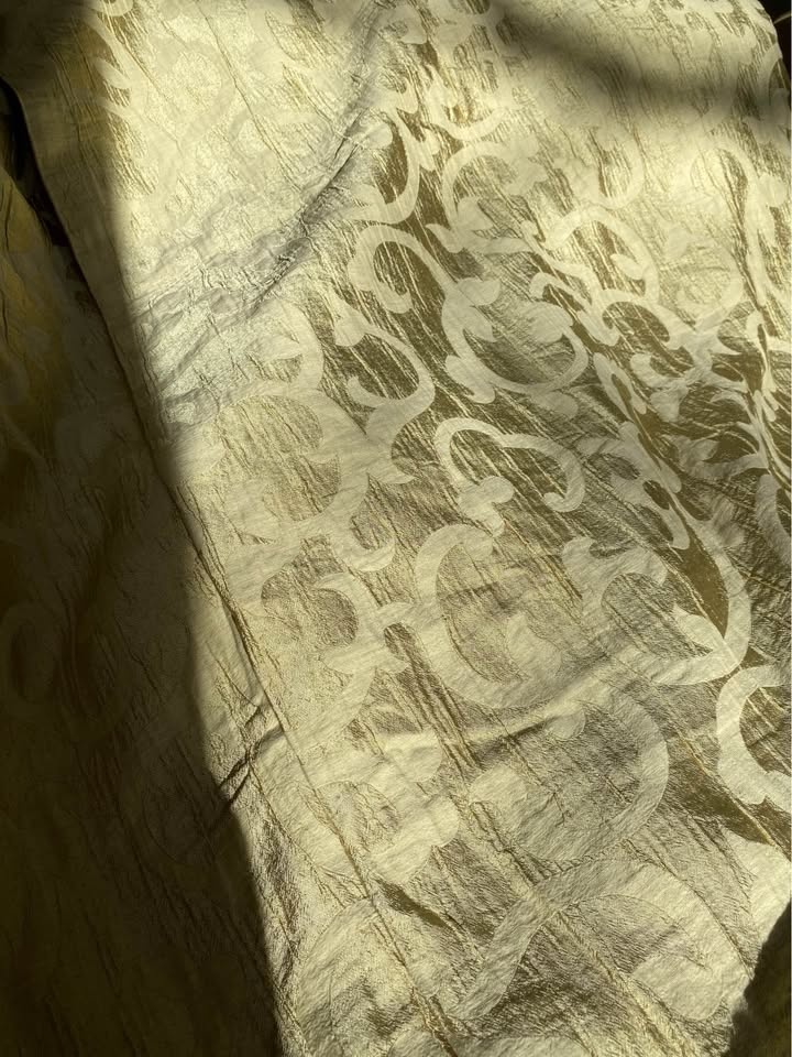 Gold Brocade Fabric - photo 3