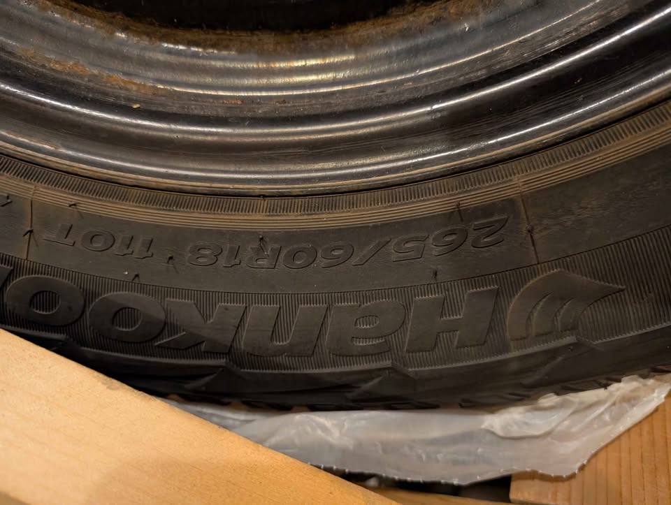 265 60 18 Hankook Winter tires - photo 4