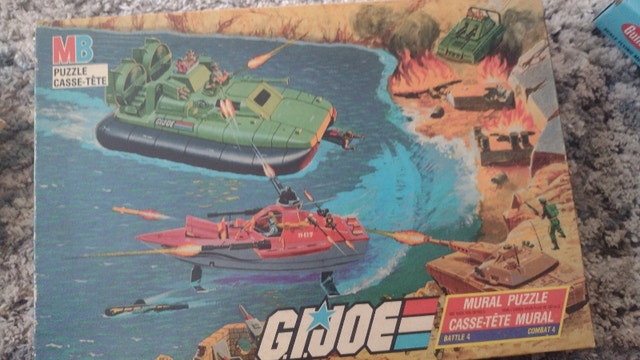 2 GI Joe Puzzles Battles 1&4 (1985)