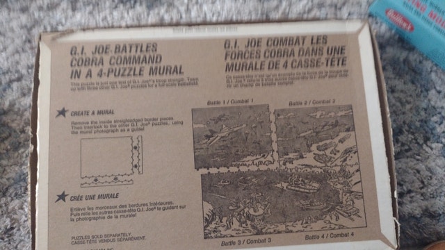2 GI Joe Puzzles Battles 1&4 (1985) - photo 2