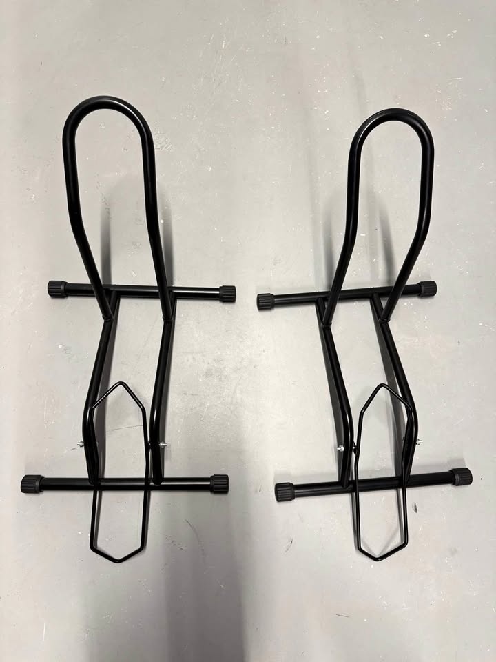Set of 2 Bike Floor Stands – Portable Parking Racks