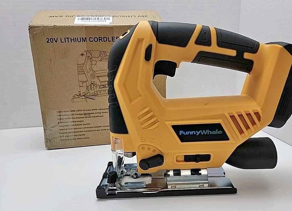 FunnyWhale Lithium Curve Saw Tool Only Compatible With Dewalt