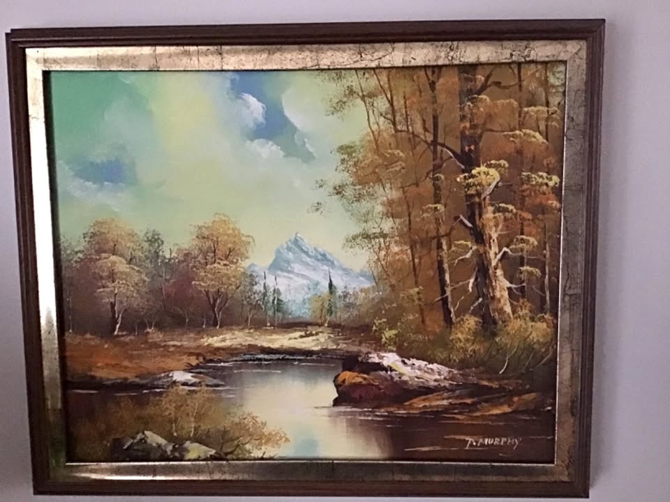 Vintage Painting Signed P. Murphy