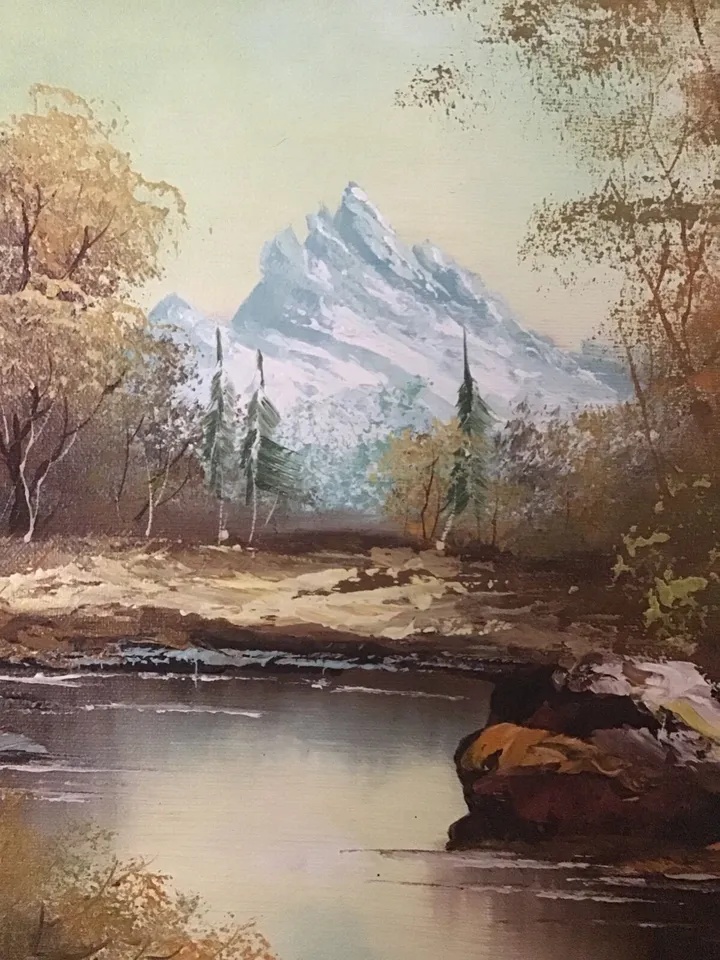 Vintage Painting Signed P. Murphy - photo 3
