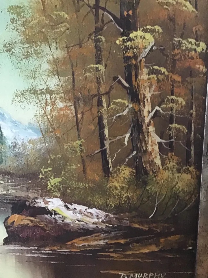 Vintage Painting Signed P. Murphy - photo 4