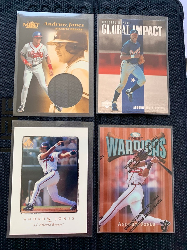 13 Andruw Jones Cards MLB - photo 3