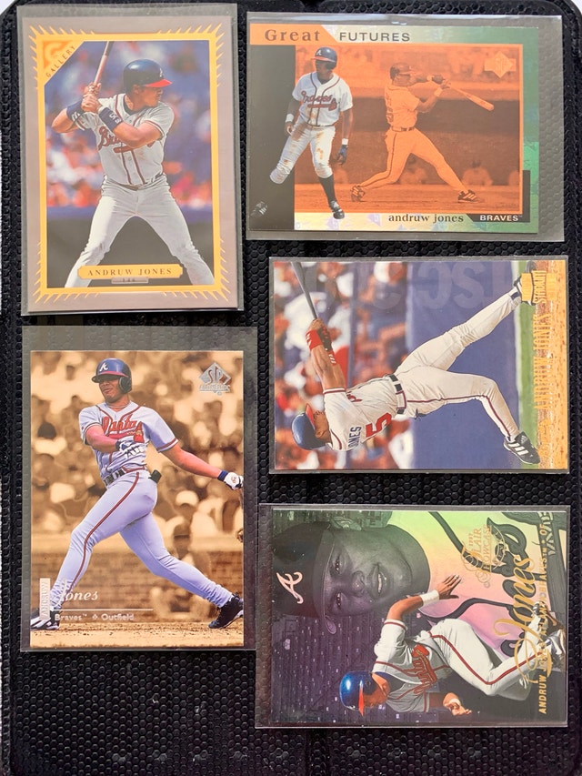 13 Andruw Jones Cards MLB - photo 5