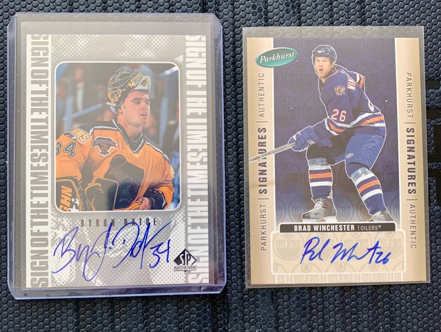 5 NHL Autographs - Amonte, Tkachuk, Niinimaa, Defoe, Windchester - photo 3