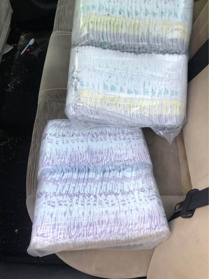 Baby Items: Blankets, Crib Skirt, Size 2 Diapers - photo 4