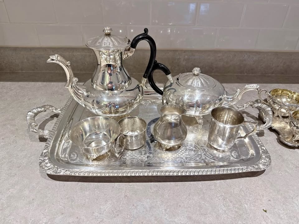 Vintage Silver Tea Set