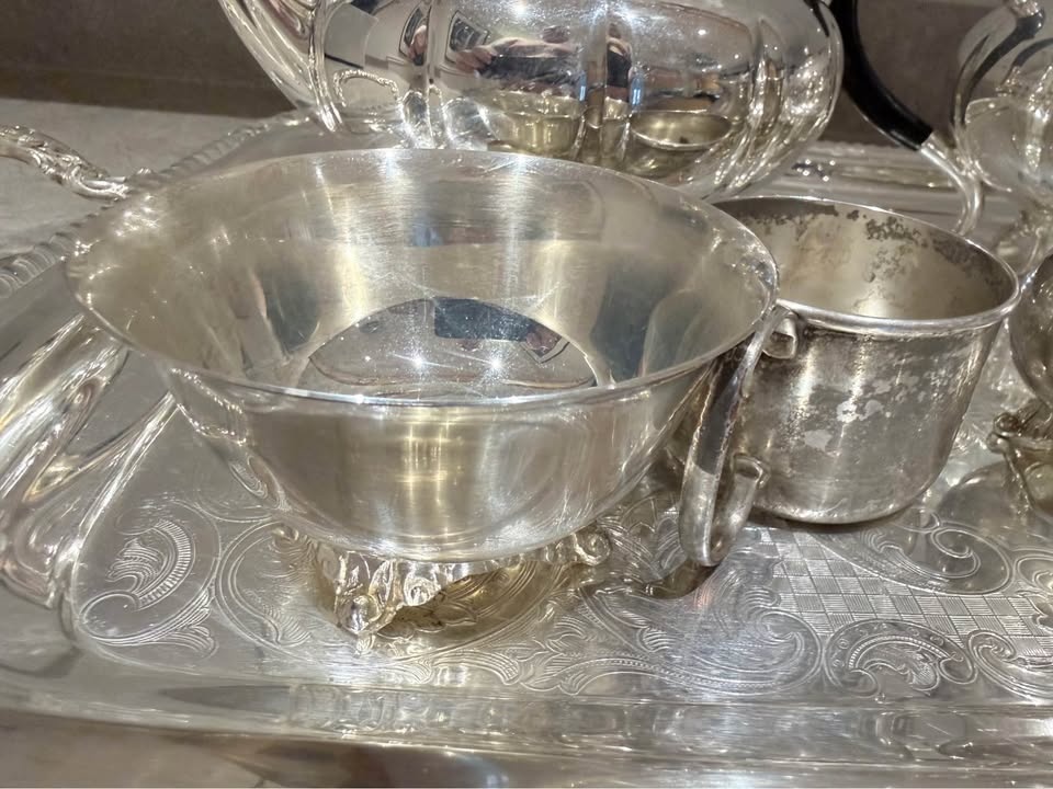 Vintage Silver Tea Set - photo 2