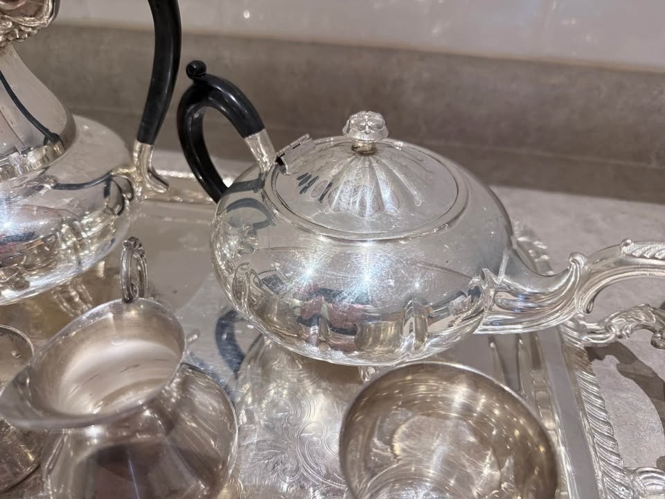 Vintage Silver Tea Set - photo 4