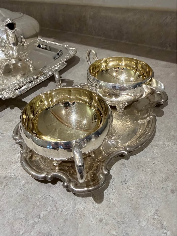 Vintage Silver Tea Set - photo 5