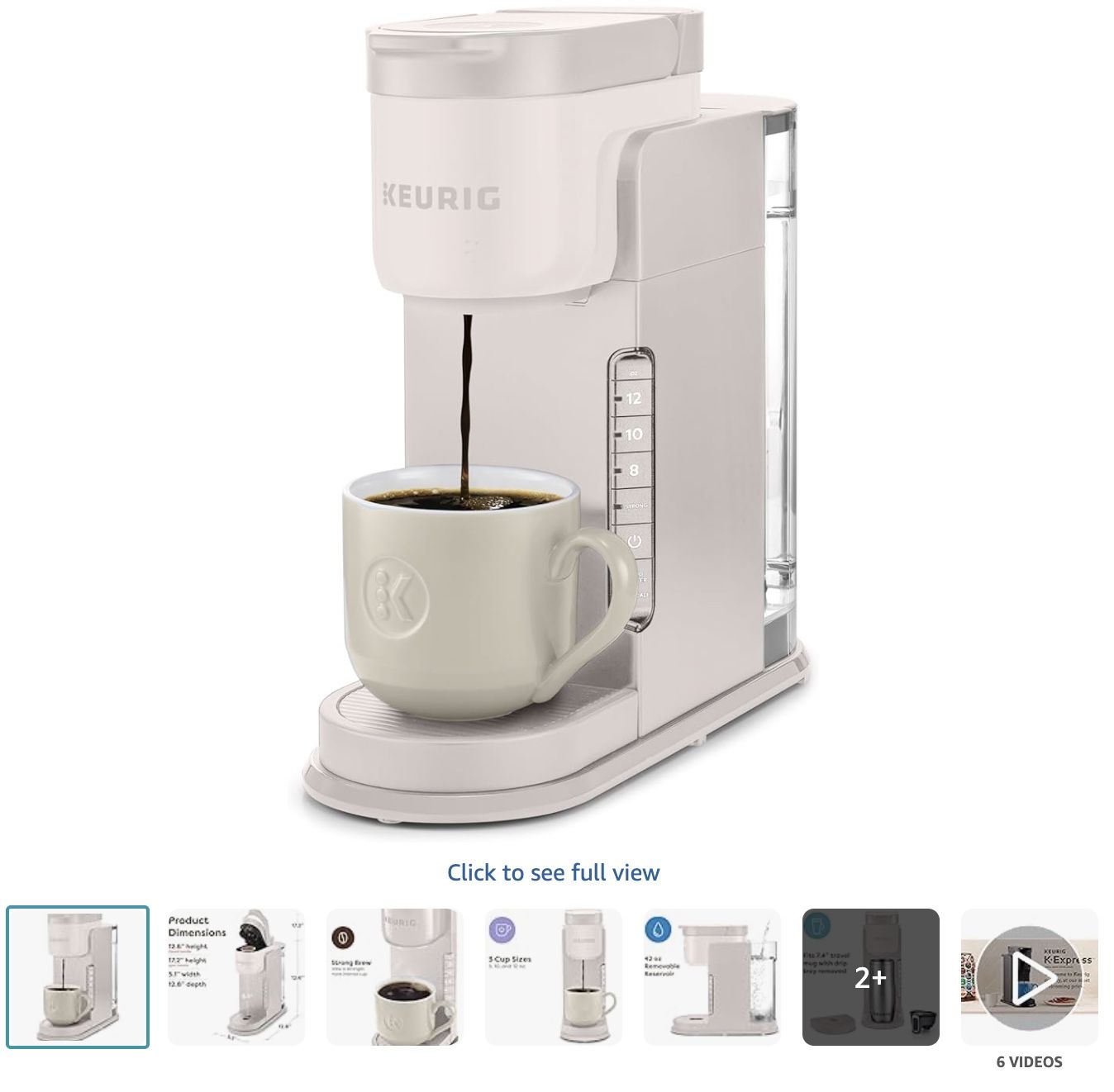 Keurig Coffee Maker + 60more Starbucks Pods
