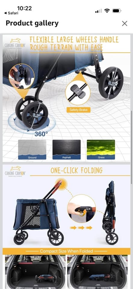 New Pet Stroller - photo 3