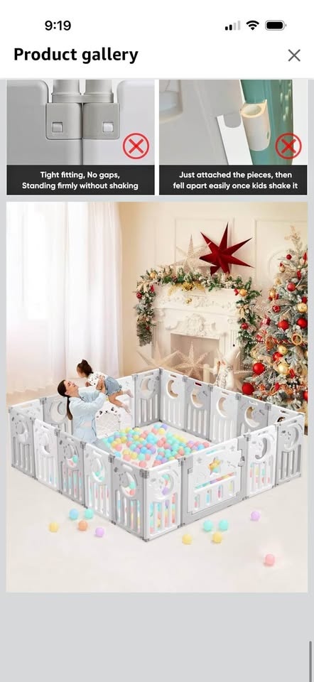 New Dripex 18 Panel Baby Playpen