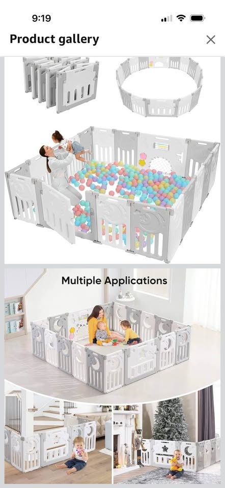 New Dripex 18 Panel Baby Playpen - photo 3
