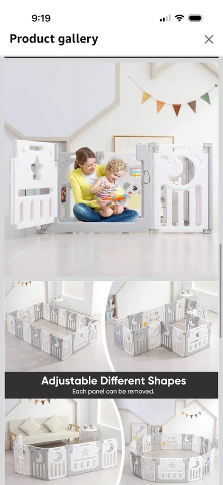 New Dripex 18 Panel Baby Playpen - photo 5
