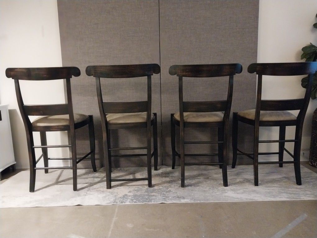 4 Wood Dining Chairs for $40 – Pickup Old Town - photo 3