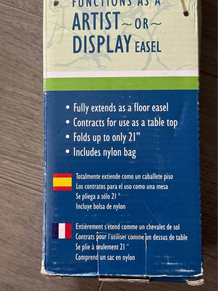 Portable Art/Display Easel image indicator(8)