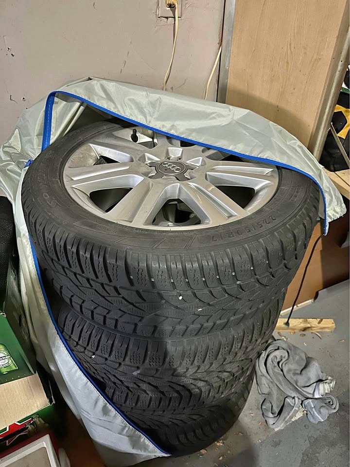 Audi Winter Tires 225/50R17 on Rims