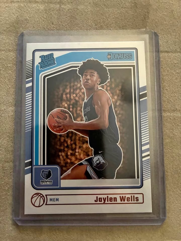 2024-25 Panini Donruss Jaylen Wells Rated Rookie Card