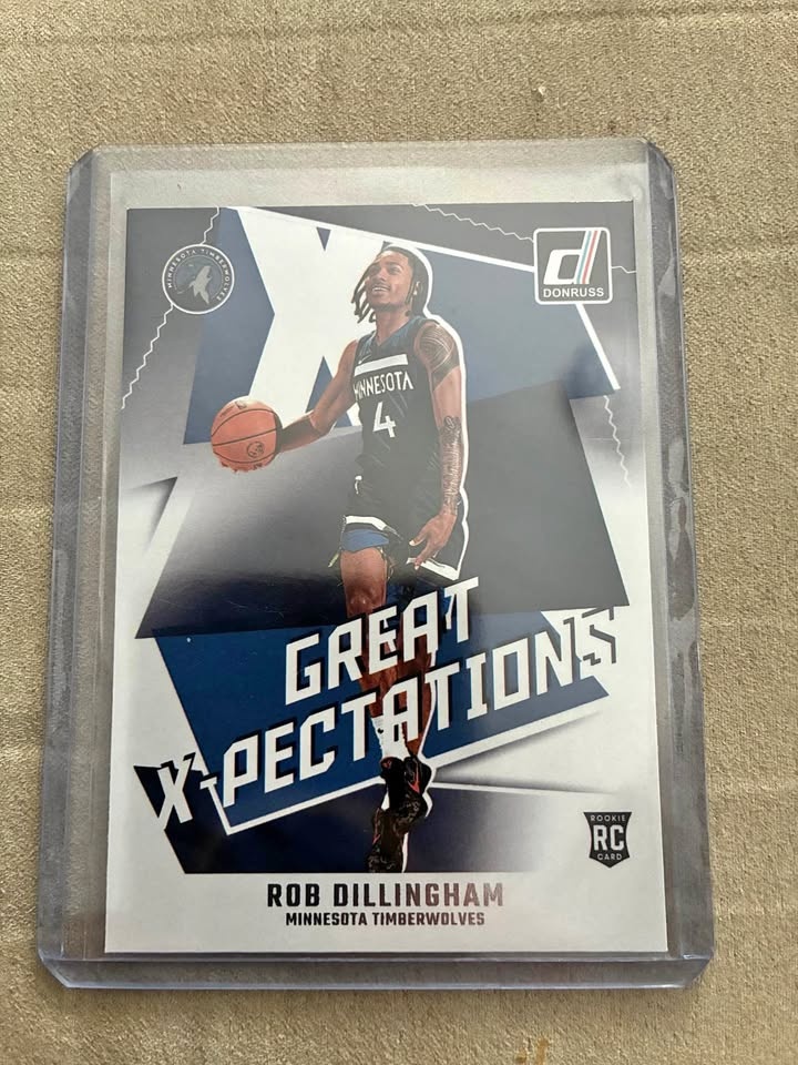 2024-25 Panini Donruss Rob Dillingham Rookie Card
