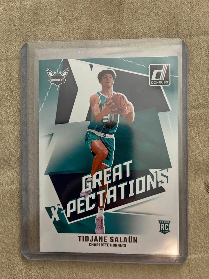 2024-25 Donruss Great X-Pectations Tidjane Salaün RC