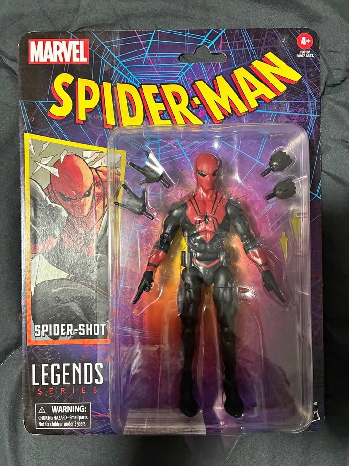 Marvel Legends Spider-Man Retro Collection Spider-Shot