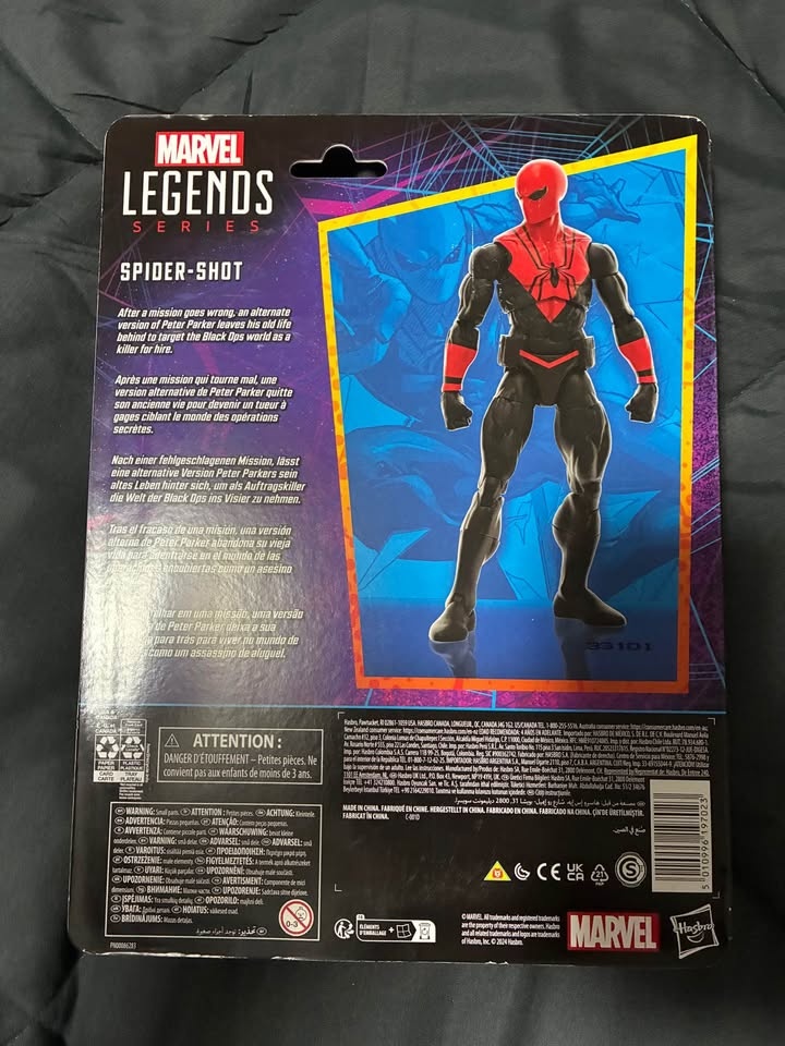 Marvel Legends Spider-Man Retro Collection Spider-Shot - photo 2