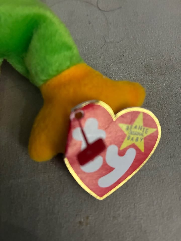 Ty Beanie Baby "Smoochy" the Frog - photo 4
