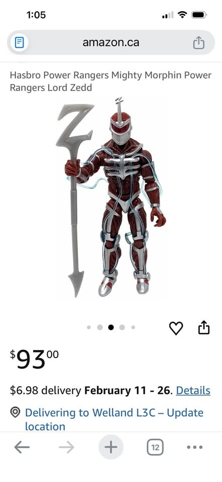 Hasbro Power Rangers Lightning Collection Lord Zedd - photo 2