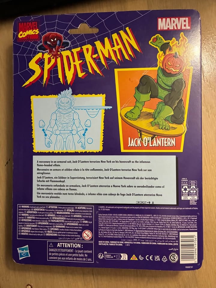 Marvel Legends Retro 6-inch Jack O'Lantern - photo 2