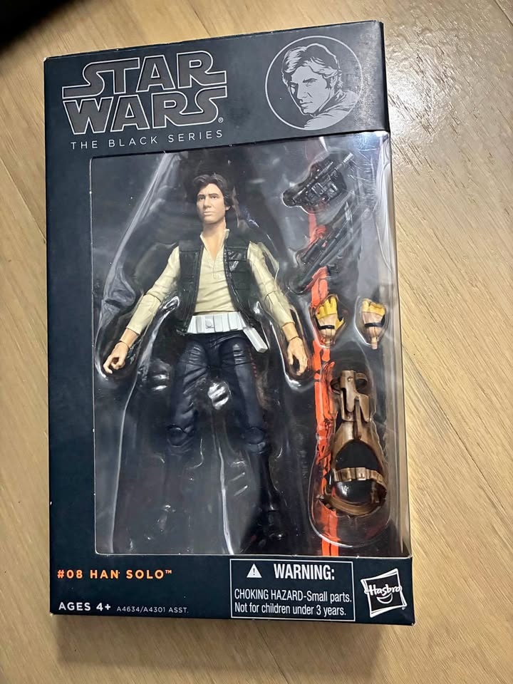 Hasbro Star Wars Black Series Han Solo #08 (2013 Orange Line)