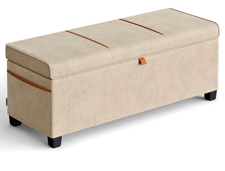 SONGMICS Storage Ottoman Bench – New in Box