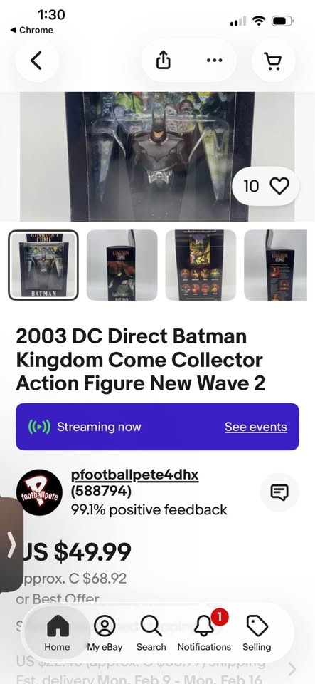 Kingdom Come Series 2 Batman Action Figure - photo 2
