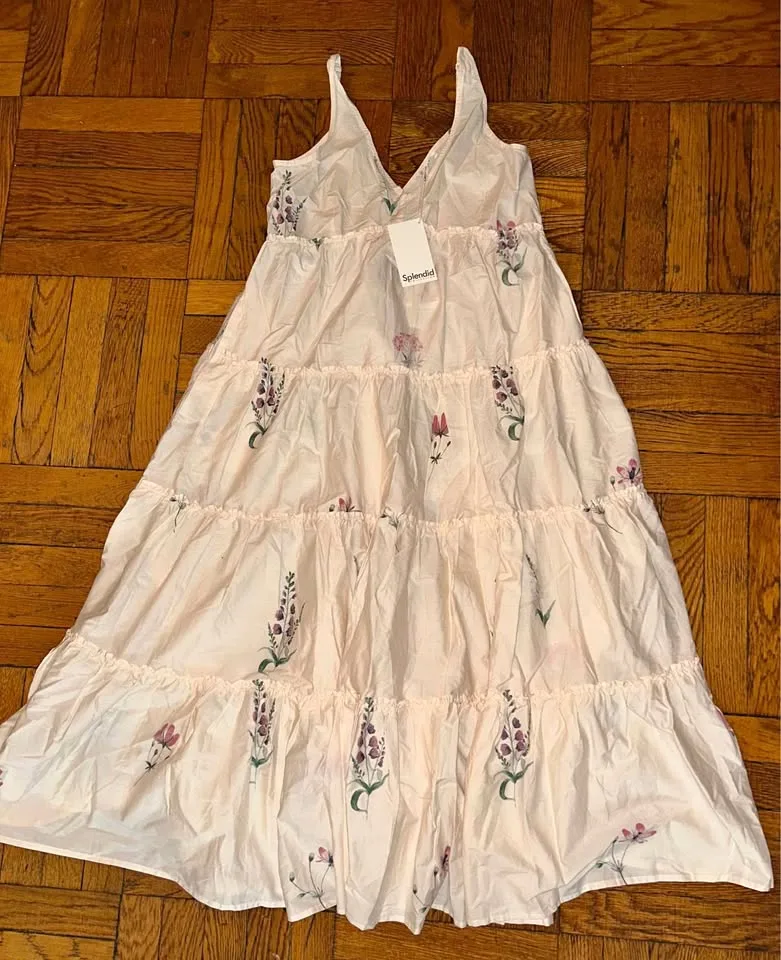 SPLENDID “Blossom” Floral Maxi Dress NWT $248 - SZ XS thumbnail